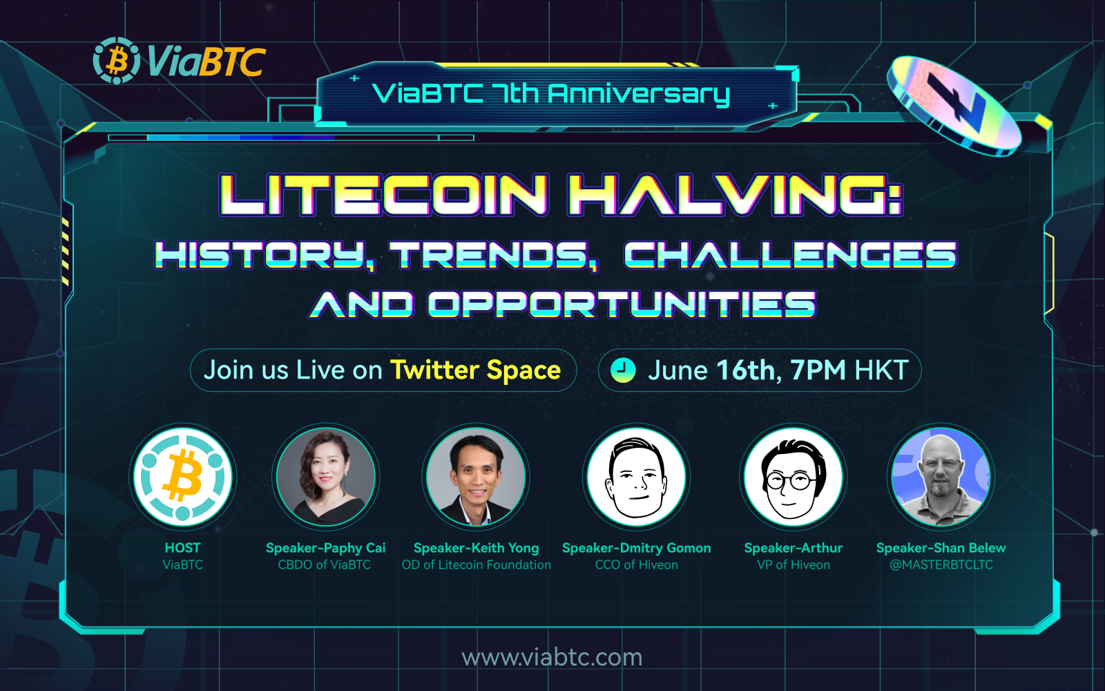 ViaBTC | Litecoin 减半：历史、趋势、挑战和机遇